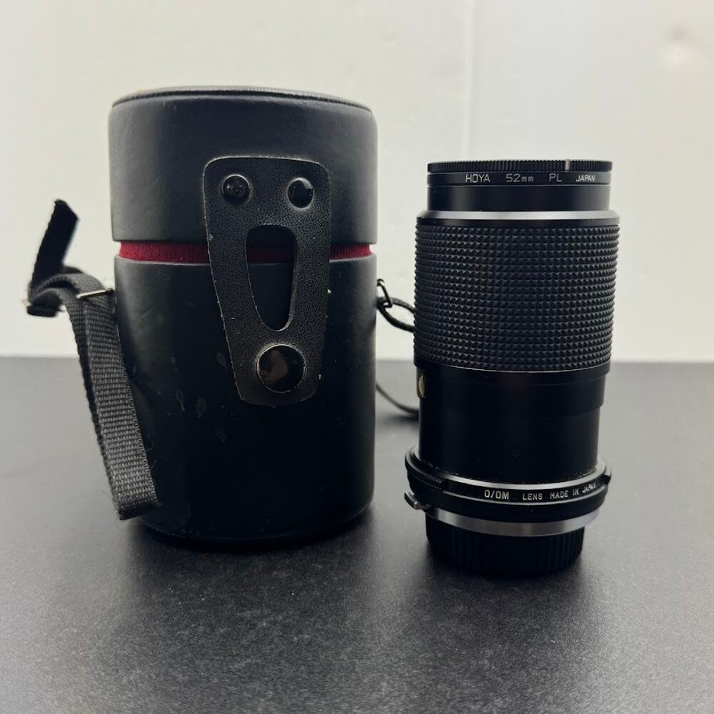 Vivitar 70-150mm 1:3.8 MC Macro Focusing Zoom 52mm Lens with Case Japan